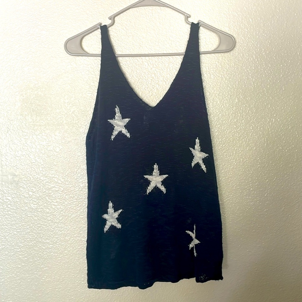 Woven tank top